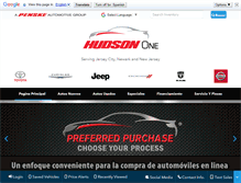 Tablet Screenshot of hudsonone.com